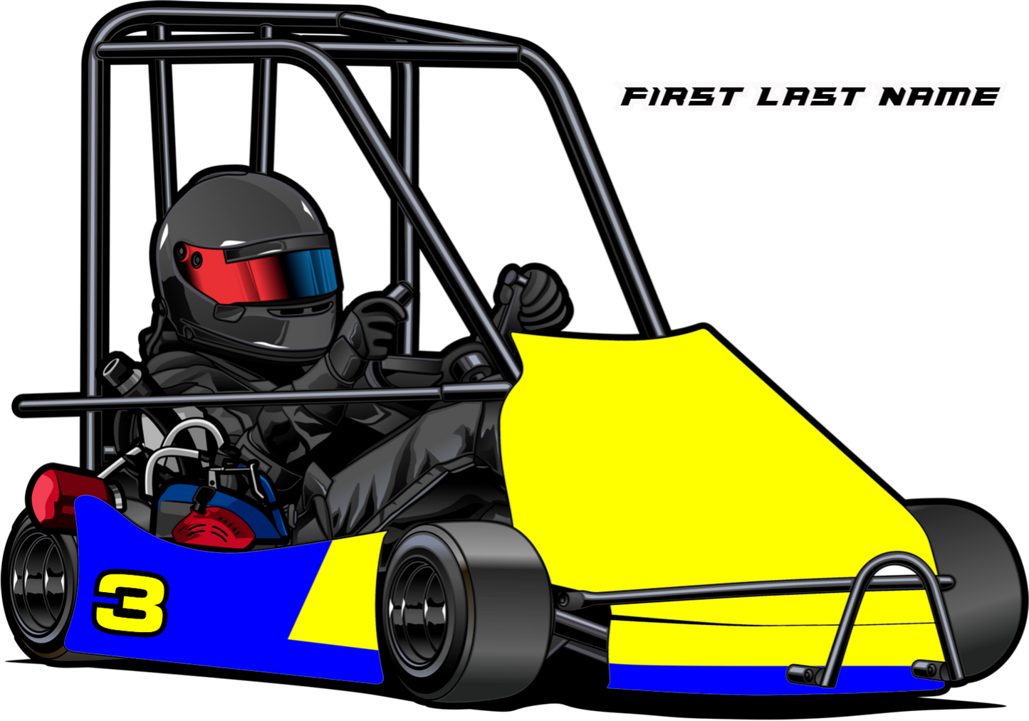Wrangler Legacy- Champ Kart Swoop Body