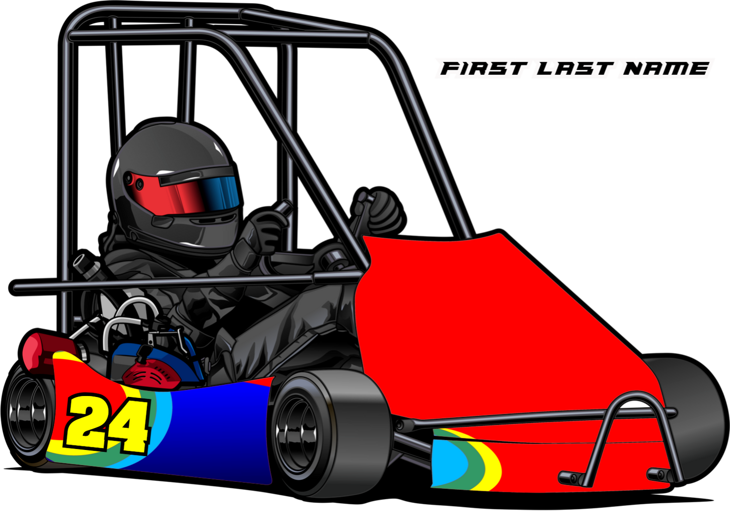 Rainbow Legacy - Champ Kart Swoop Body