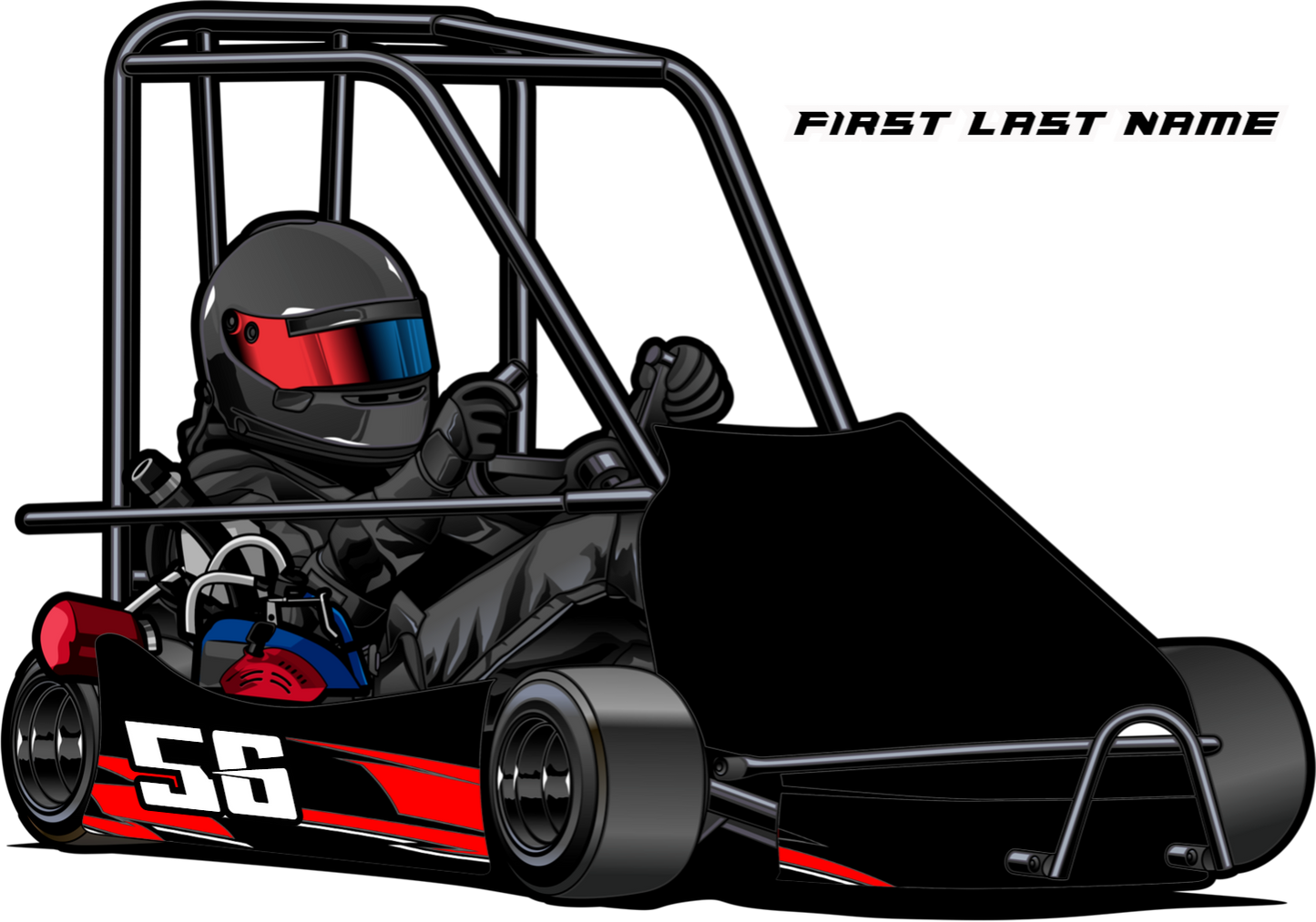 Kryptonite - Champ Kart Swoop Body