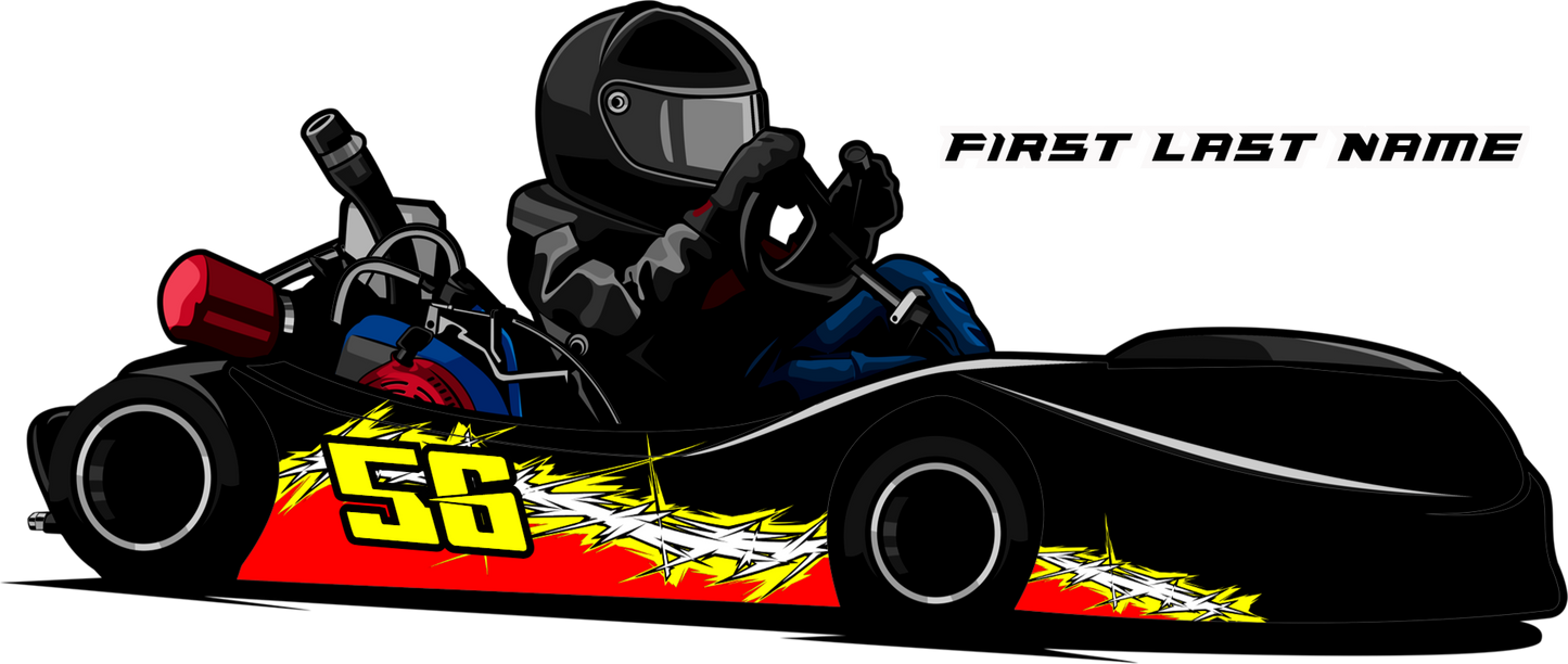 Sharp Edges - Flat Kart Swoop Kart