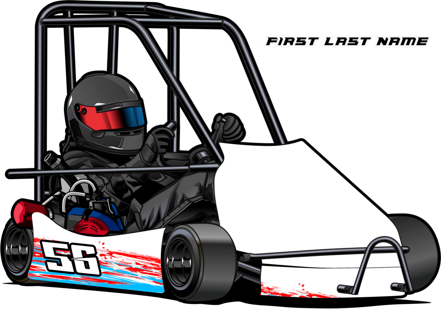 USA - Champ Kart Swoop Body