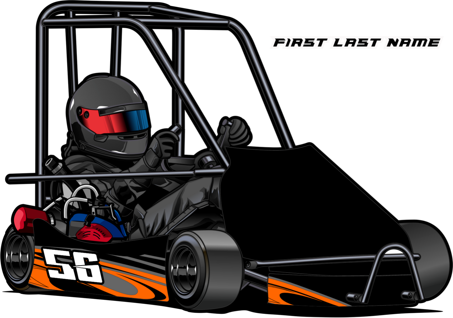 Gary - Champ Kart Swoop Body
