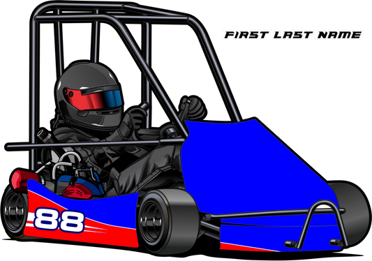 2000s Legacy- Champ Kart Swoop Body