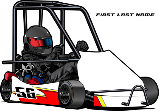 Quick Lines - Champ Kart Swoop Body