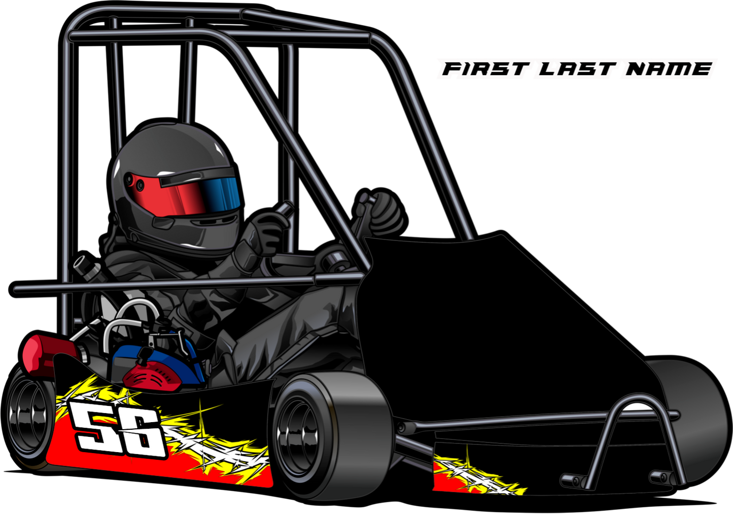 Sharp Edges - Champ Kart Swoop Body
