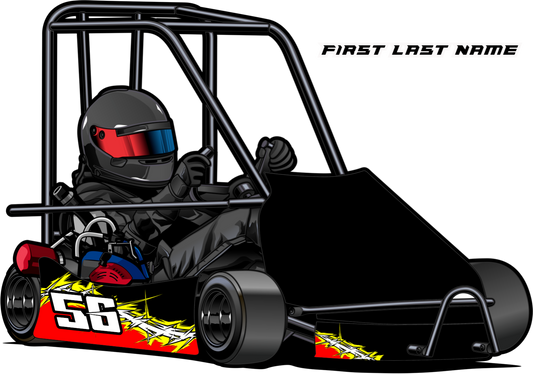Sharp Edges - Champ Kart Swoop Body