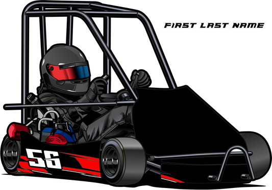 Kryptonite - Champ Kart Swoop Body