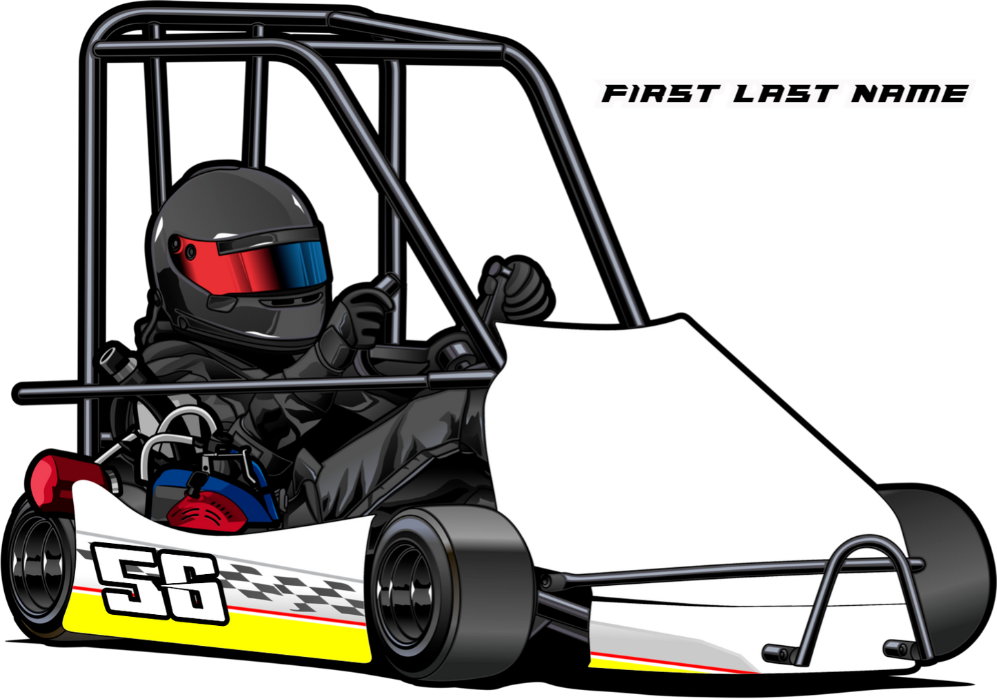 Photo Finish - Champ Kart Swoop Body