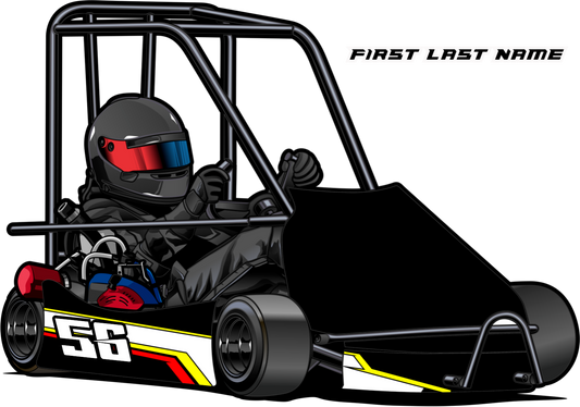 Firecracker - Champ Kart Swoop Body
