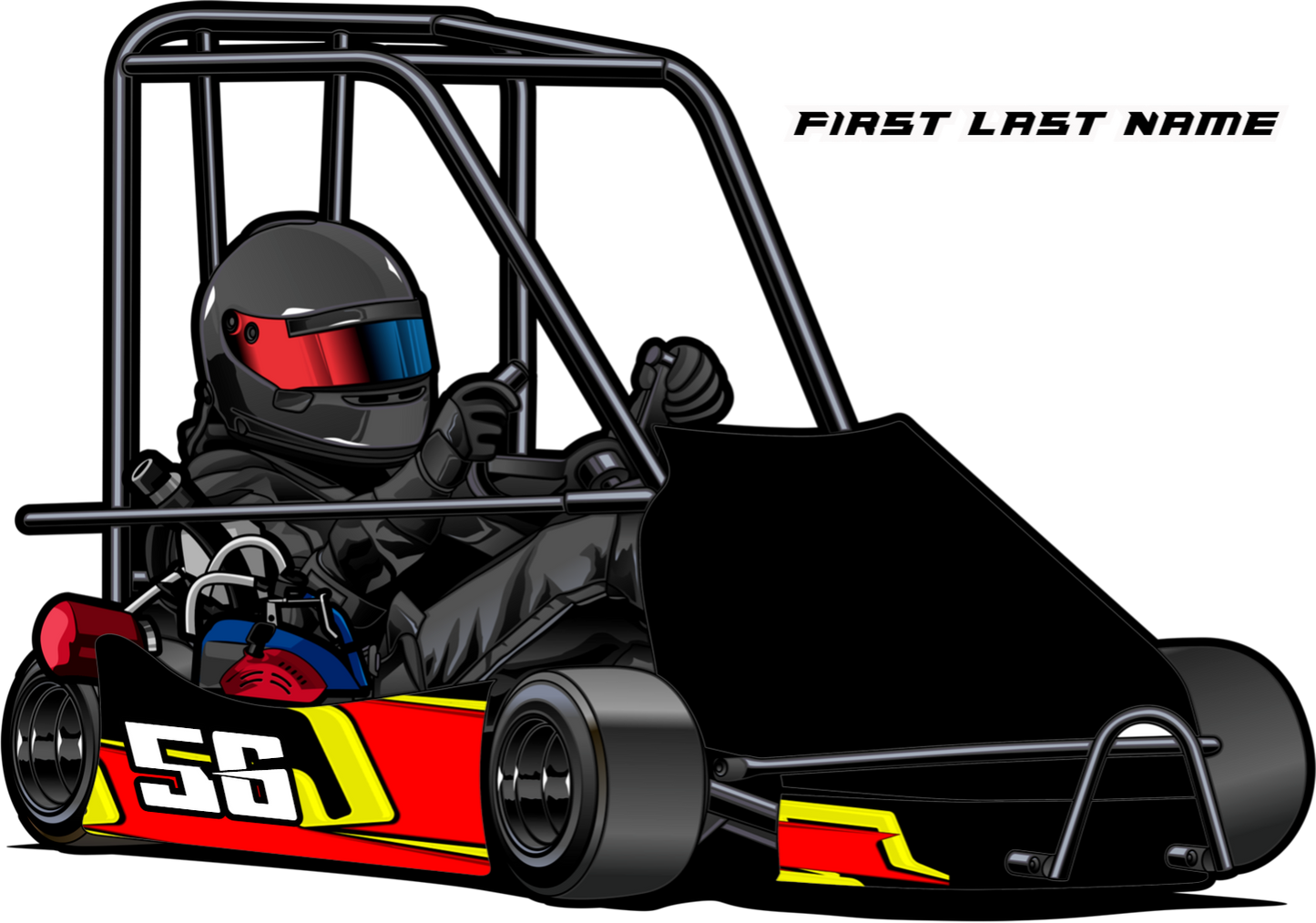 Scream Machine- Champ Kart Swoop Body