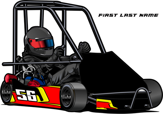 Scream Machine- Champ Kart Swoop Body