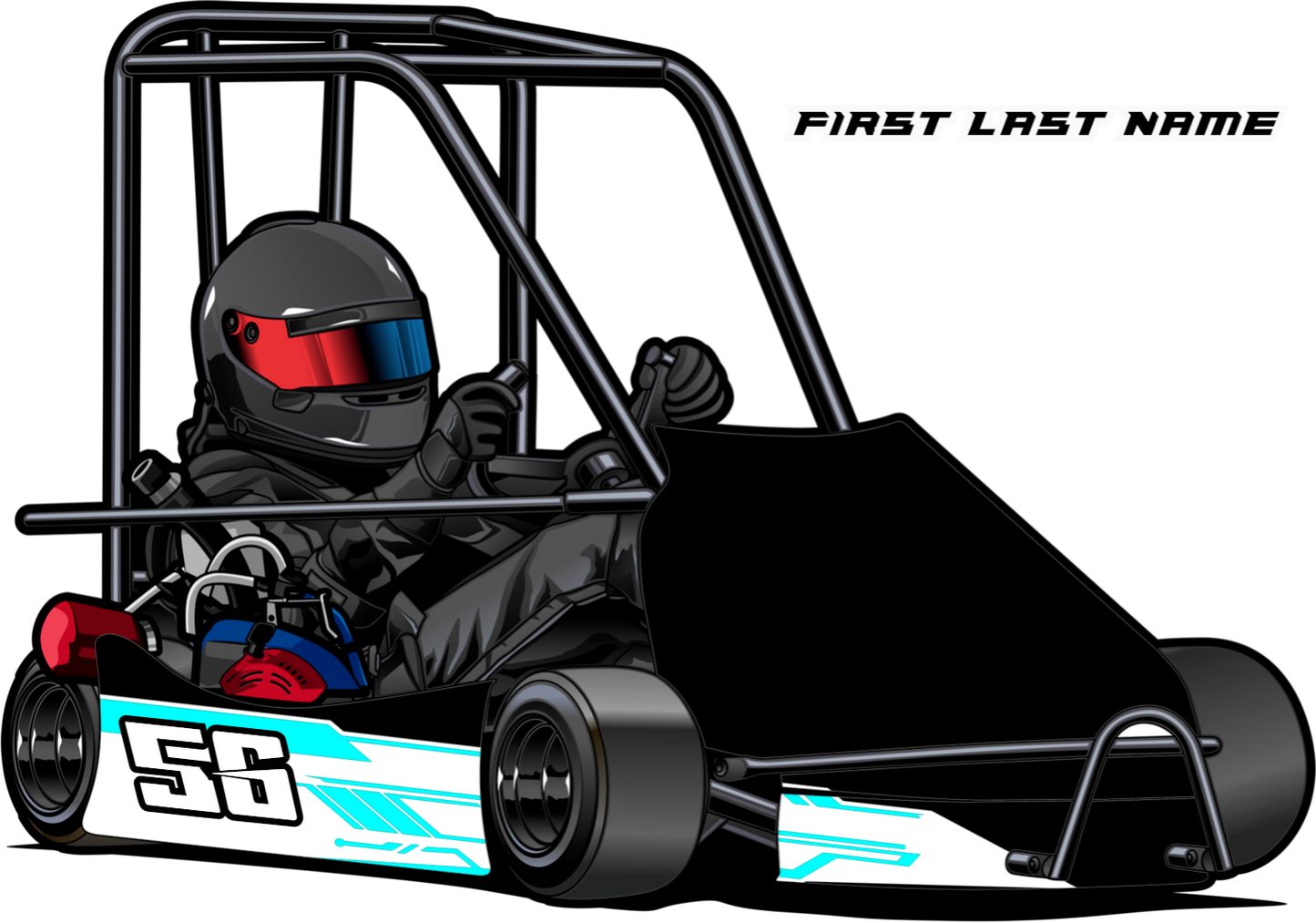 TRON- Champ Kart Swoop Body