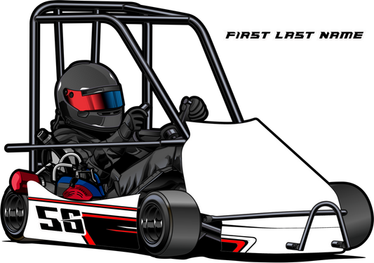 Landshark - Champ Kart Swoop Body