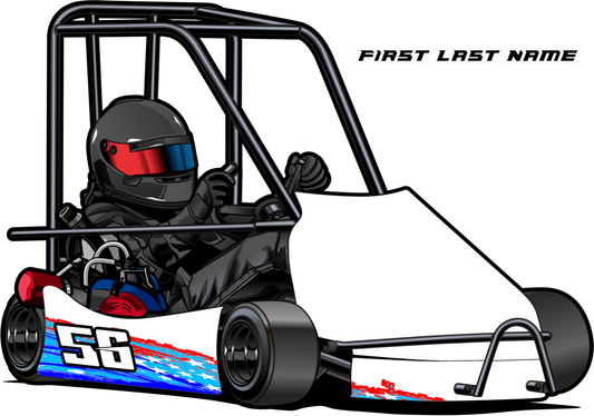 Americana - Champ Kart Swoop Body