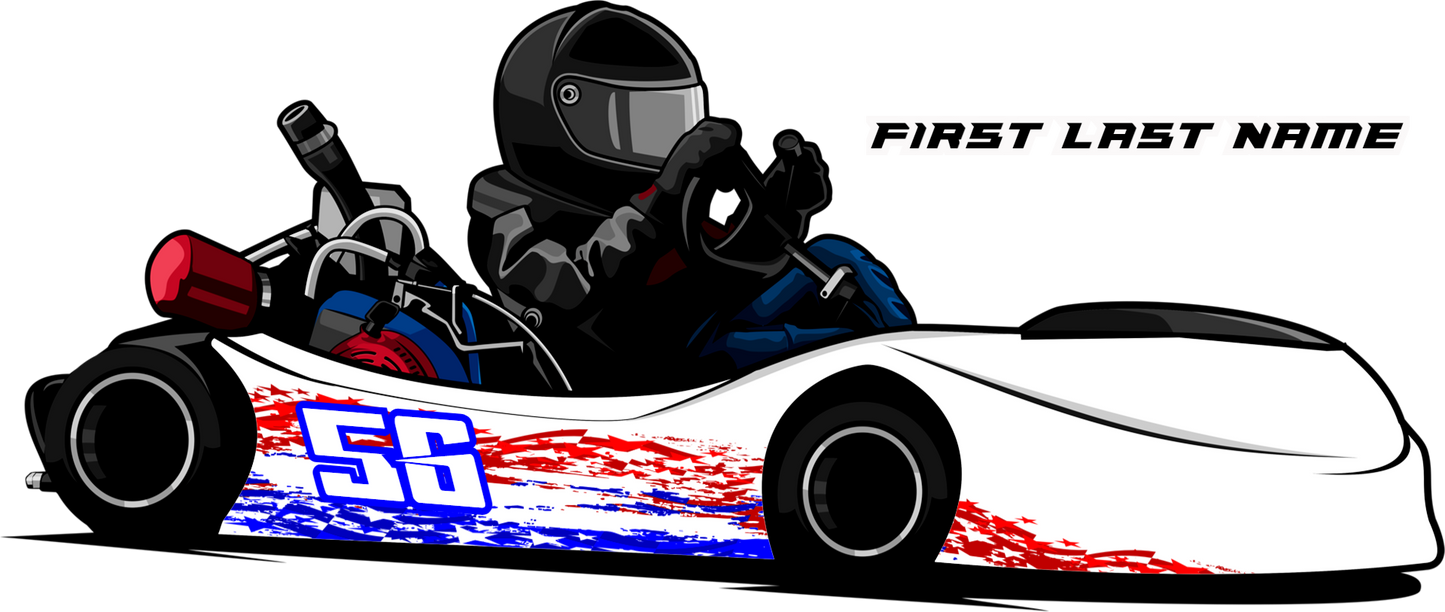 Americana - Flat Kart Swoop Kart
