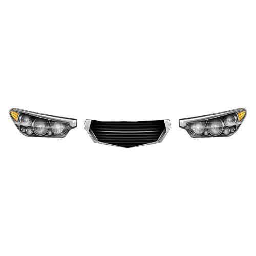 Kart Headlight Decals