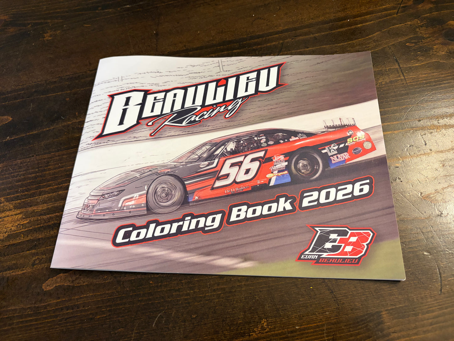Beaulieu Racing Coloring Book 2026