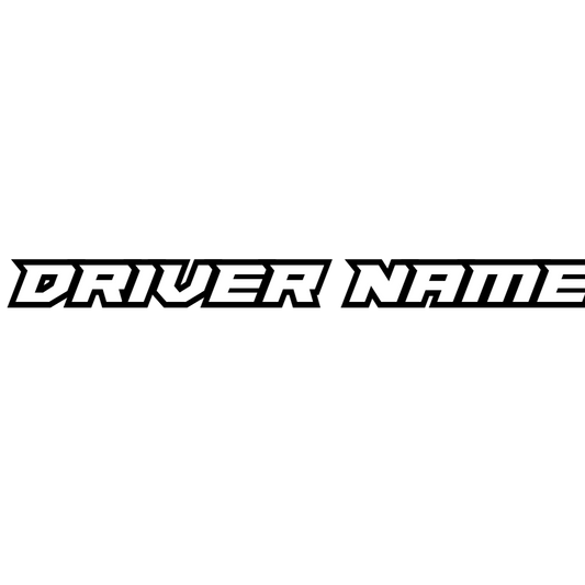Driver Name Kit