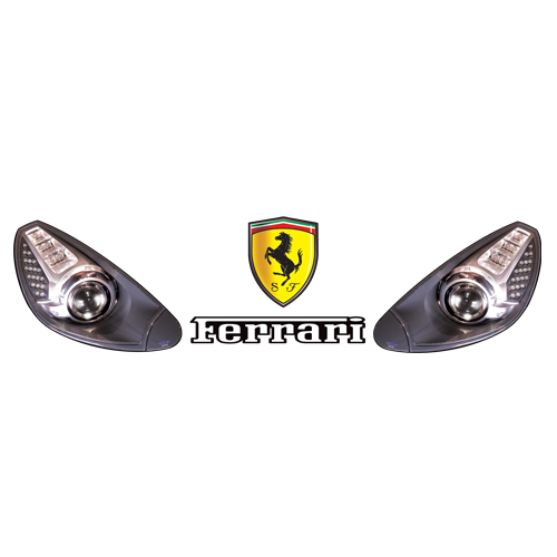 Kart Headlight Decals